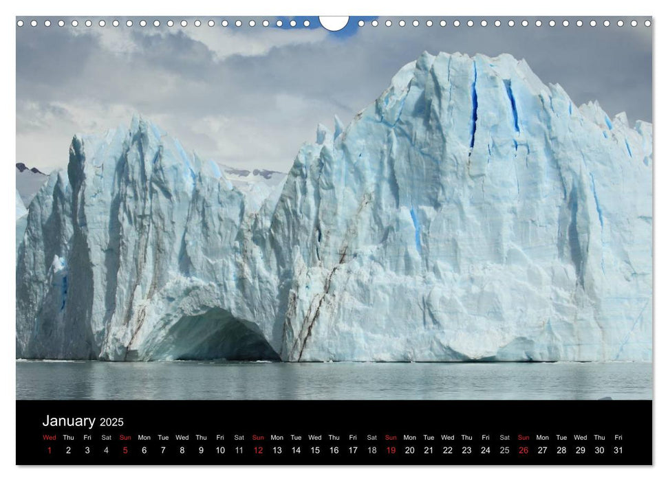 Antarctica (UK - Version) (CALVENDO Monthly Calendar 2025)