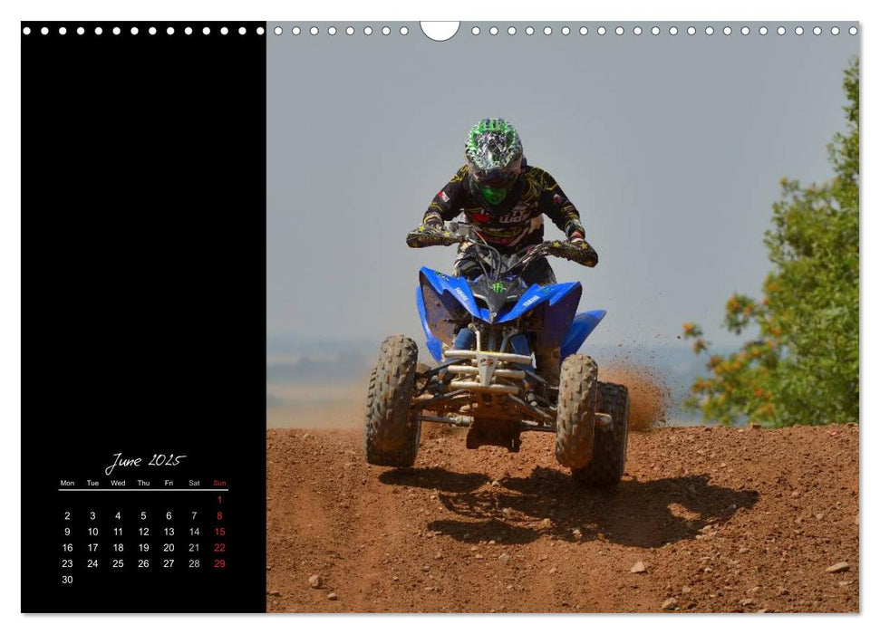 Motocross - MX UK-Version (CALVENDO Monthly Calendar 2025)