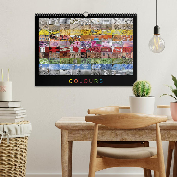 Colours (UK-Version) (CALVENDO Monthly Calendar 2025)