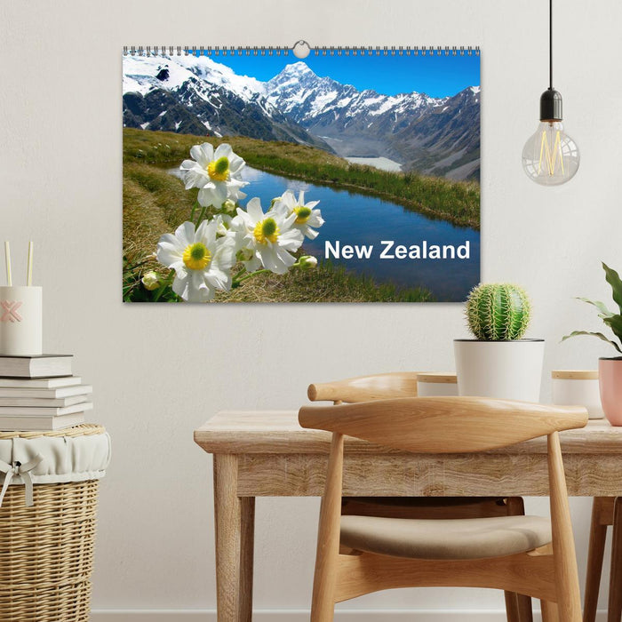 New Zealand (CALVENDO Monthly Calendar 2025)