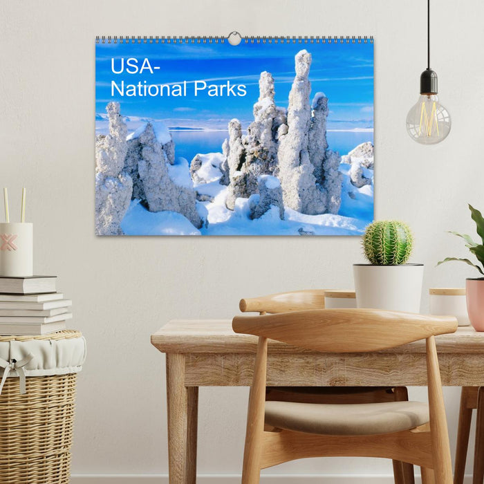 USA - National Parks (CALVENDO Monthly Calendar 2025)