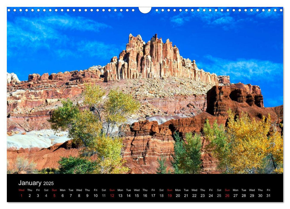 USA - National Parks (CALVENDO Monthly Calendar 2025)