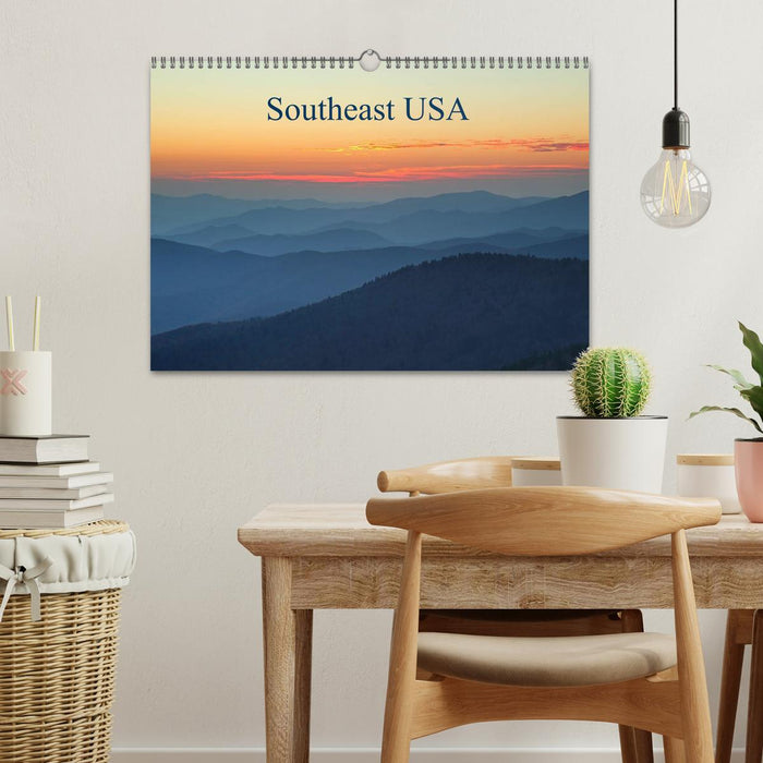 Southeast USA (CALVENDO Monthly Calendar 2025)