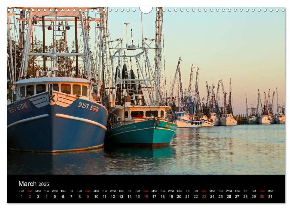 Southeast USA (CALVENDO Monthly Calendar 2025)