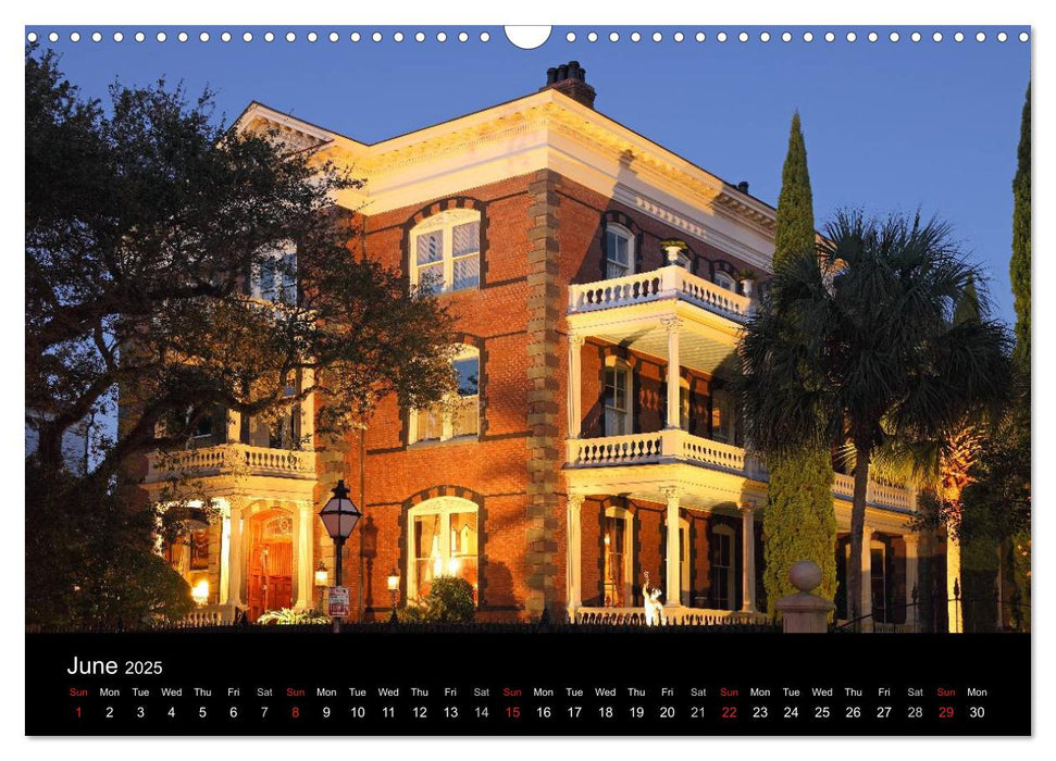 Southeast USA (CALVENDO Monthly Calendar 2025)