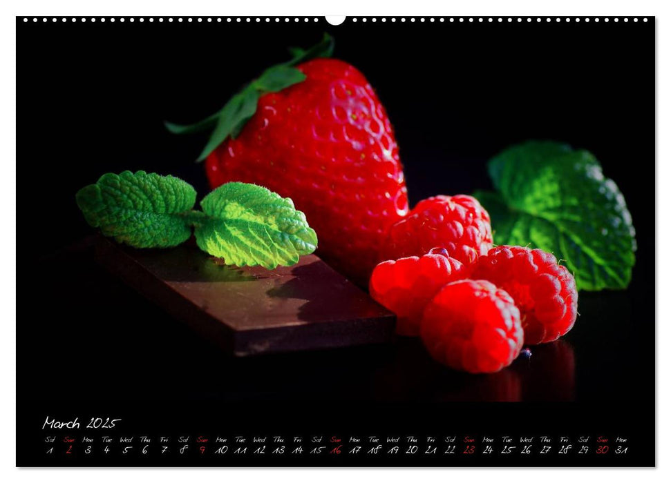 Fresh Fruit Calendar (CALVENDO Monthly Calendar 2025)