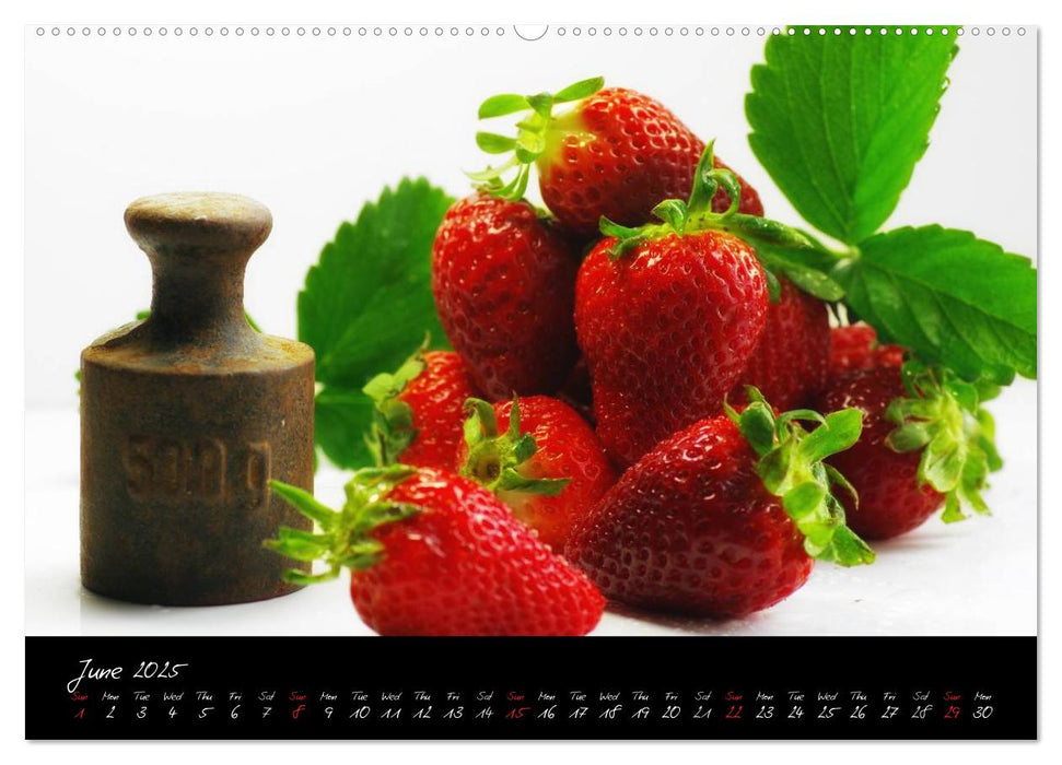 Fresh Fruit Calendar (CALVENDO Monthly Calendar 2025)