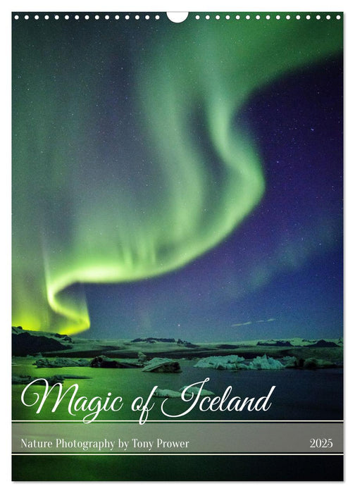 Magic of Iceland - nature photography (CALVENDO Monthly Calendar 2025)