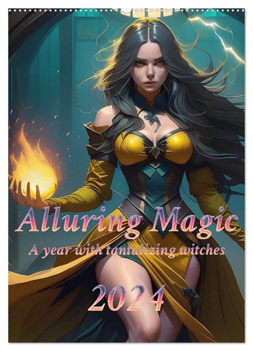 Alluring Magic (CALVENDO Monthly Calendar 2025)