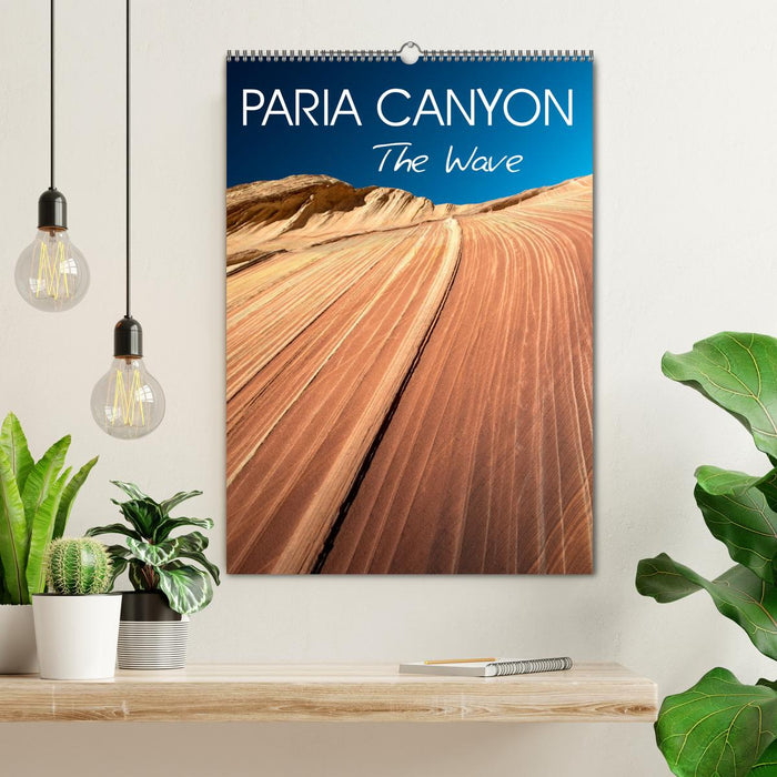 Paria Canyon The Wave (CALVENDO Monthly Calendar 2025)