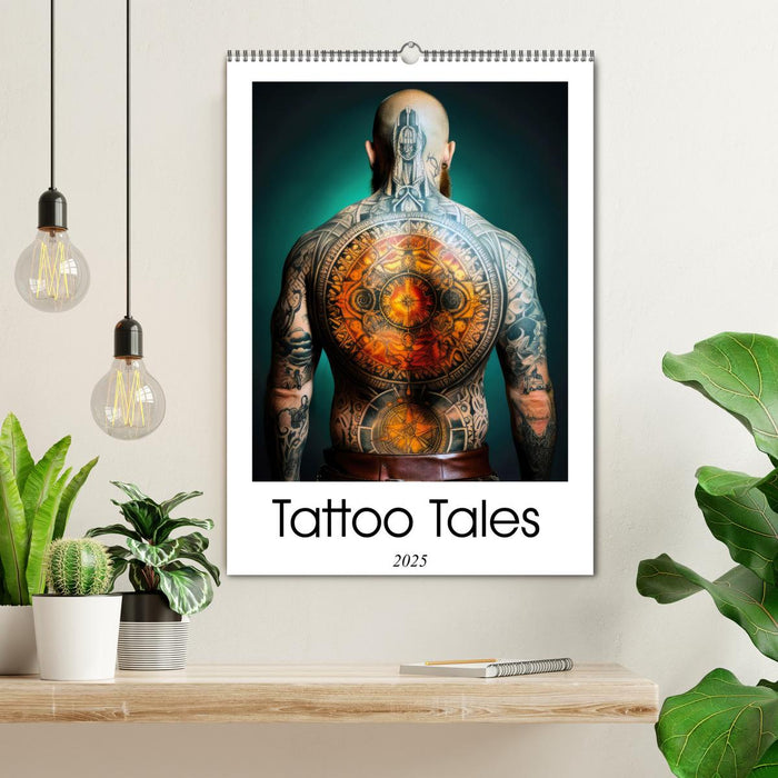 Tattoo Tales (CALVENDO Monthly Calendar 2025)