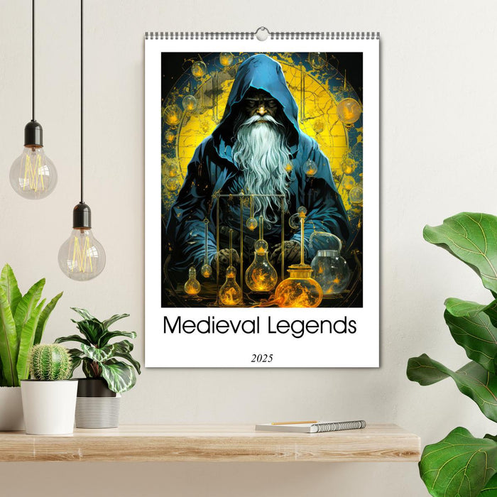 Medieval Legends (CALVENDO Monthly Calendar 2025)