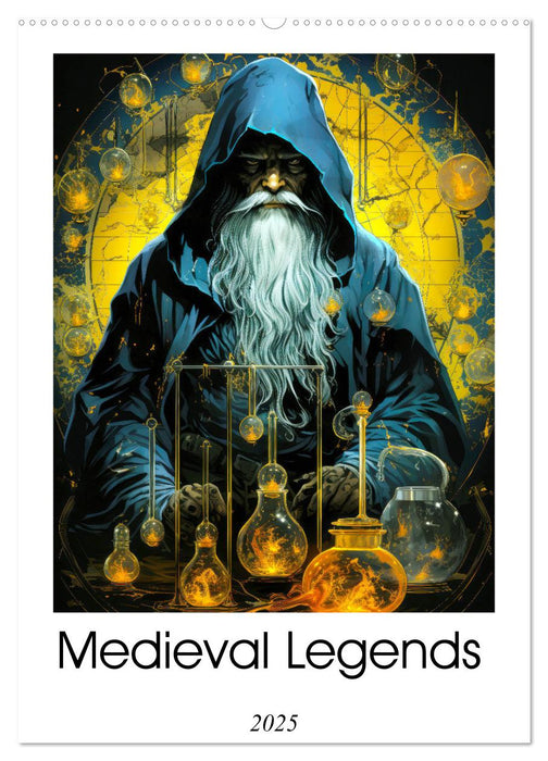 Medieval Legends (CALVENDO Monthly Calendar 2025)