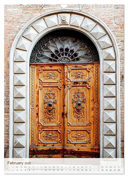 Umbrian Doorways (CALVENDO Monthly Calendar 2025)