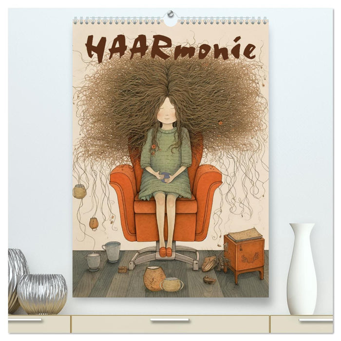 HAARmonie (CALVENDO Premium Wandkalender 2025)