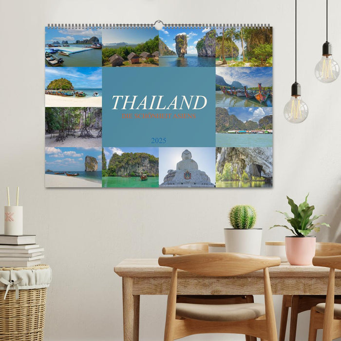 Thailand - Die Schönheit Asiens (CALVENDO Wandkalender 2025)