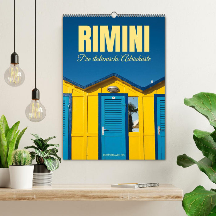 Rimini Die italienische Adriaküste (CALVENDO Wandkalender 2025)