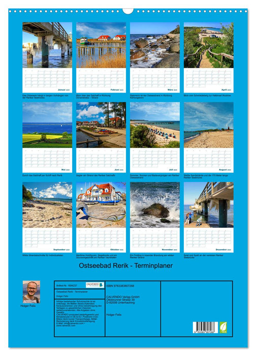 Ostseebad Rerik - Terminplaner (CALVENDO Wandkalender 2025)