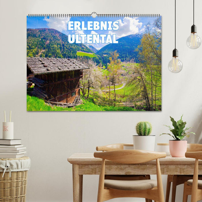 Erlebnis Ultental (CALVENDO Wandkalender 2025)
