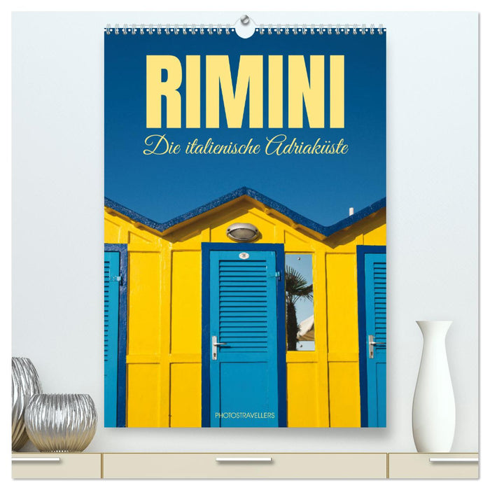 Rimini Die italienische Adriaküste (CALVENDO Premium Wandkalender 2025)