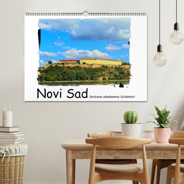 Novi Sad Serbiens unbekannte Schönheit (CALVENDO Wandkalender 2025)
