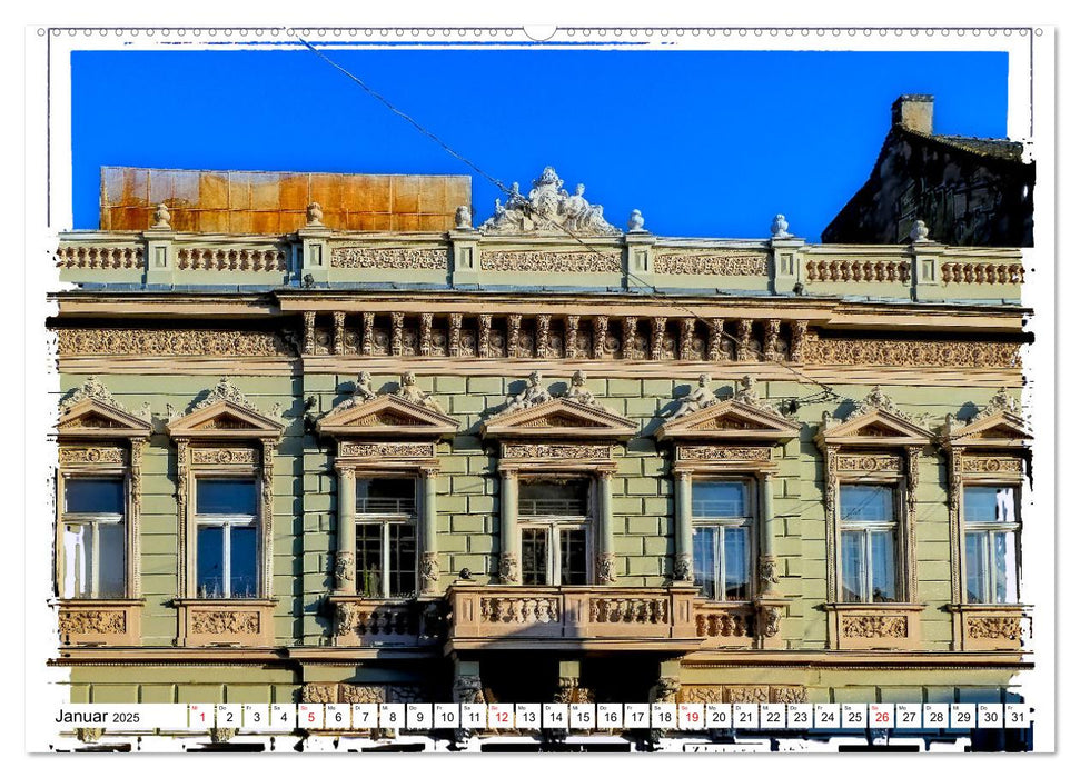 Novi Sad Serbiens unbekannte Schönheit (CALVENDO Premium Wandkalender 2025)