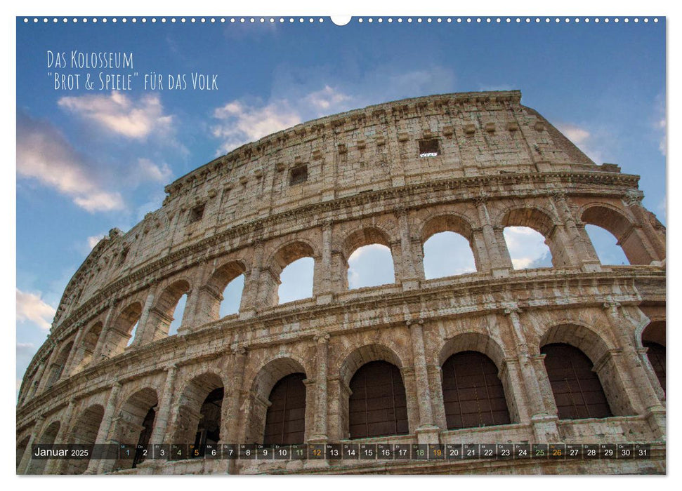 Highlights in Rom - Ein Wochenende in der "Ewigen Stadt" (CALVENDO Premium Wandkalender 2025)