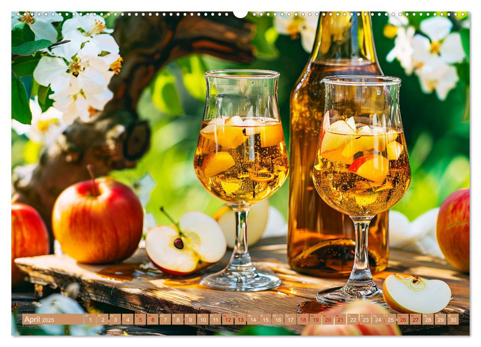 Alles Apfel oder was?! - Köstliche Apfelgerichte für jede Gelegenheit! (CALVENDO Wandkalender 2025)