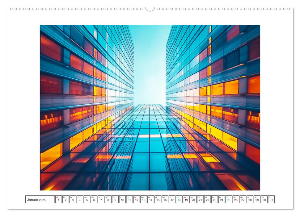 Moderne Architektur (CALVENDO Premium Wandkalender 2025)