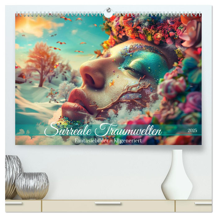 Surreale Traumwelten (CALVENDO Premium Wandkalender 2025)