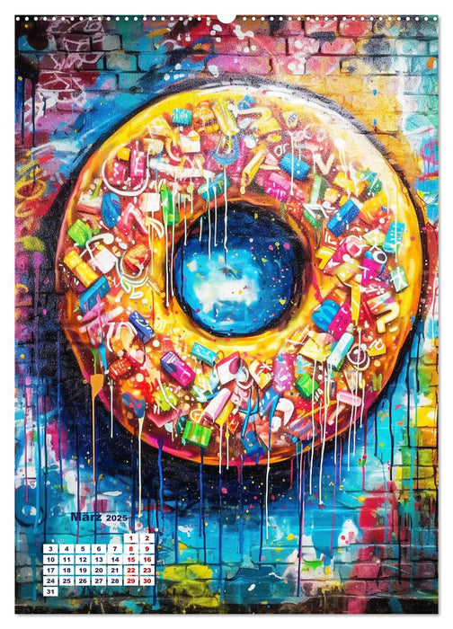 Graffiti Art (CALVENDO Premium Wandkalender 2025)