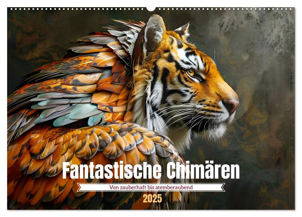 Fantastische Chimären - von zauberhaft bis atemberaubend (CALVENDO Wandkalender 2025)