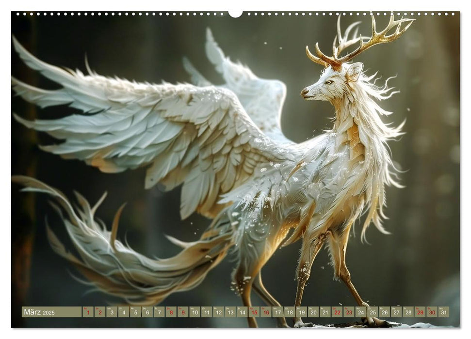 Fantastische Chimären - von zauberhaft bis atemberaubend (CALVENDO Wandkalender 2025)