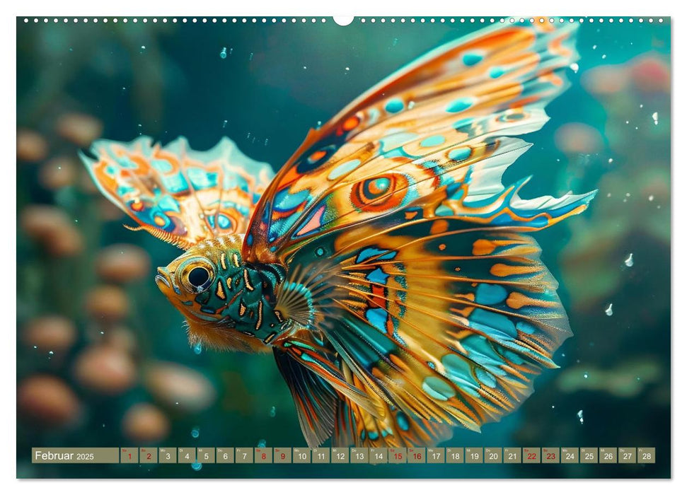 Fantastische Chimären - von zauberhaft bis atemberaubend (CALVENDO Premium Wandkalender 2025)