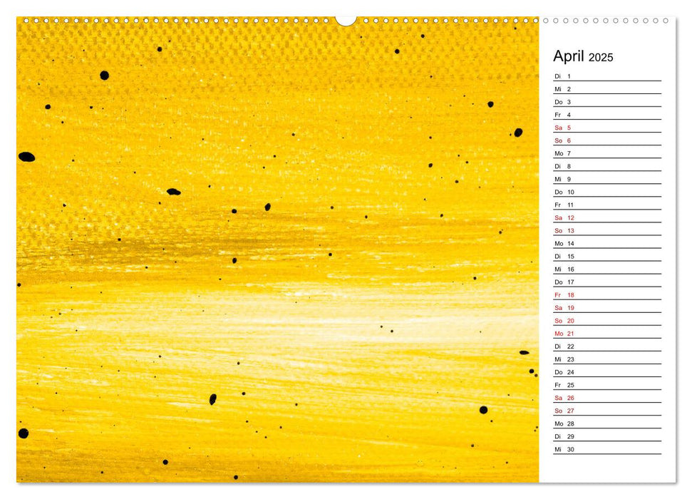 Mein bunter DIY-Bastelkalender (CALVENDO Premium Wandkalender 2025)