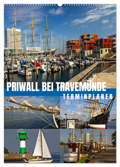 Priwall bei Travemünde – Terminplaner (CALVENDO Wandkalender 2025)