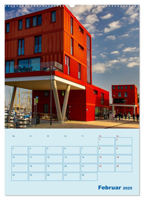 Priwall bei Travemünde – Terminplaner (CALVENDO Wandkalender 2025)