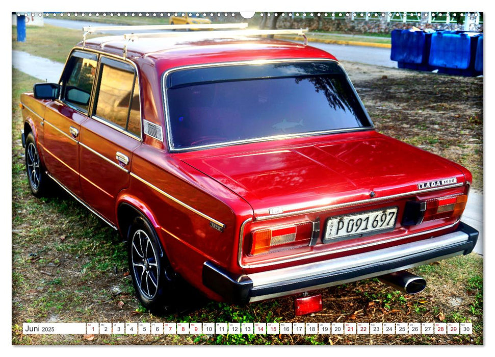 LADA-1600 - Russlands populärstes Automobil (CALVENDO Wandkalender 2025)