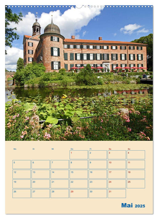 Rosenstadt Eutin - Terminplaner (CALVENDO Premium Wandkalender 2025)