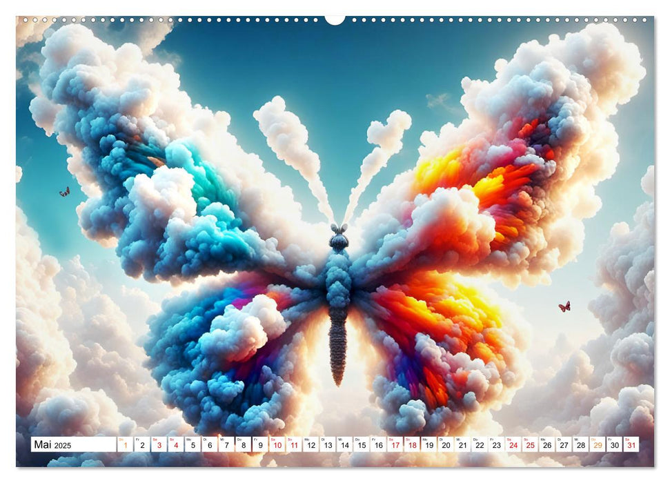 Wolkenkreaturen (CALVENDO Premium Wandkalender 2025)