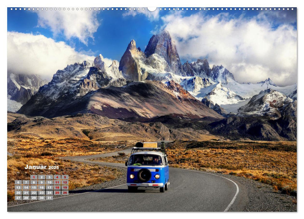 Patagonien NationalParks (CALVENDO Premium Wandkalender 2025)