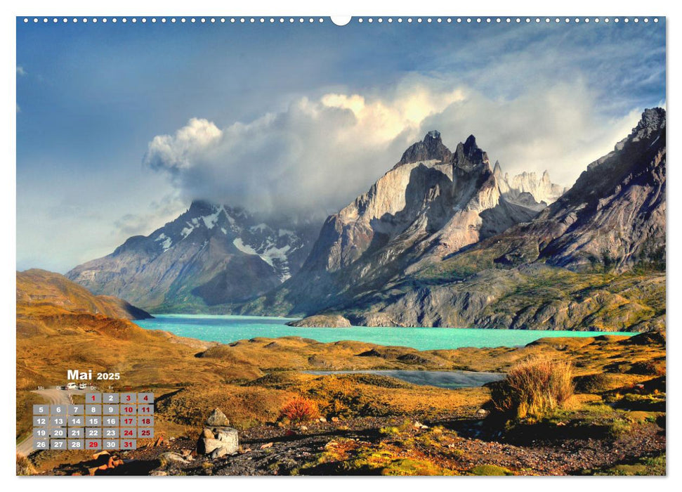 Patagonien NationalParks (CALVENDO Premium Wandkalender 2025)