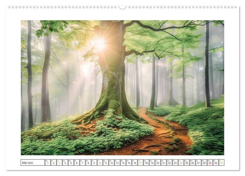 Mystische Wege (CALVENDO Wandkalender 2025)