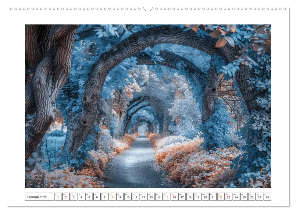 Mystische Wege (CALVENDO Premium Wandkalender 2025)