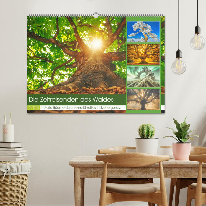 Die Zeitreisenden des Waldes (CALVENDO Wandkalender 2025)