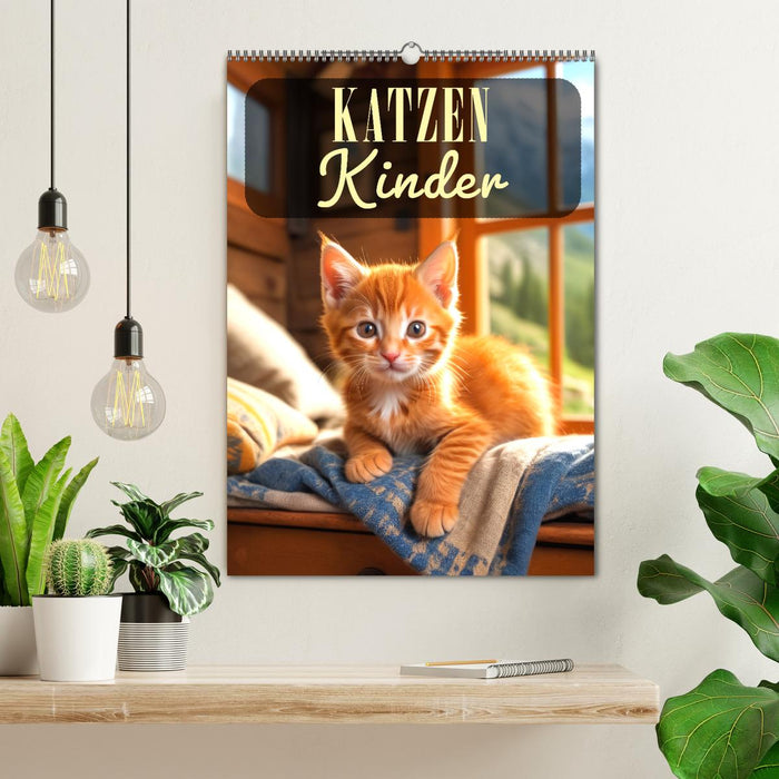 Katzenkinder (CALVENDO Wandkalender 2025)