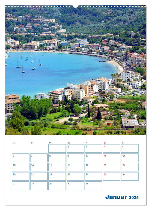 Sóller auf Mallorca – Terminplaner (CALVENDO Wandkalender 2025)