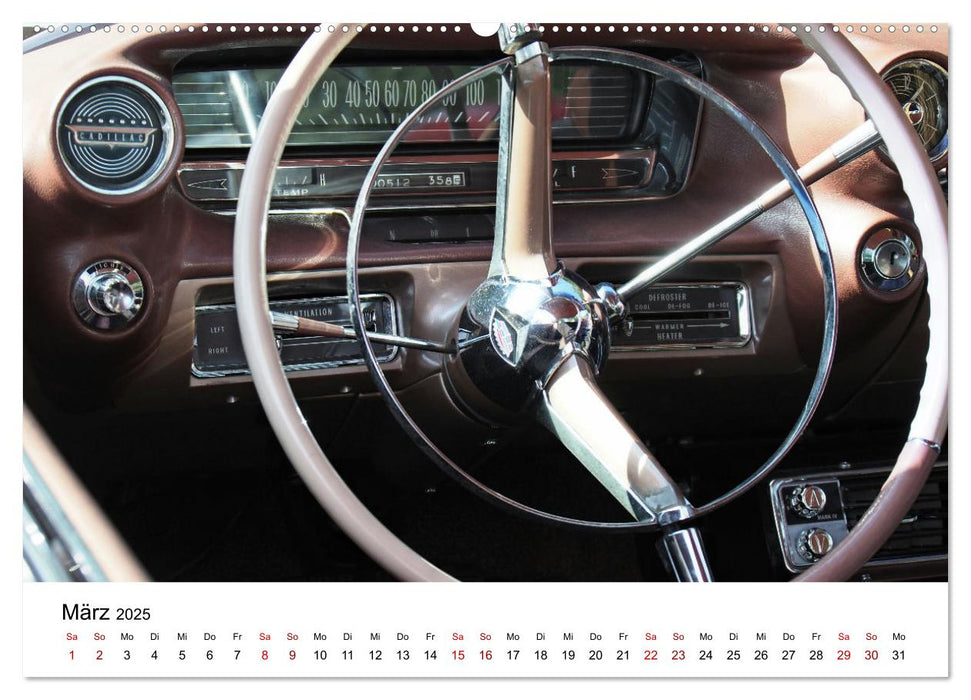 Klassische Armaturenbretter (CALVENDO Premium Wandkalender 2025)