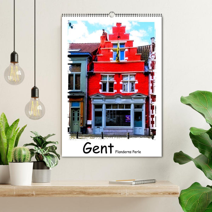 Gent Flanderns Perle (CALVENDO Wandkalender 2025)