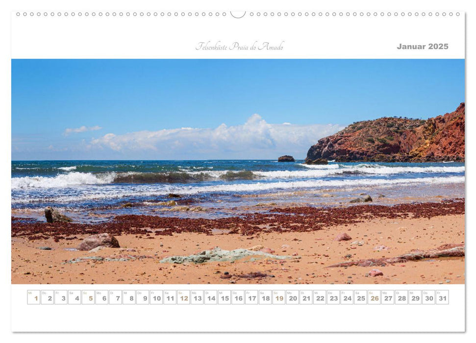 Portugal - Traumküste Costa Vicentina und Lagos (CALVENDO Premium Wandkalender 2025)